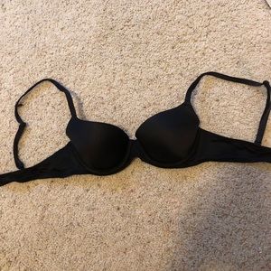 PINK Black Bra 34A